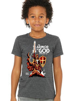 Spiritual Warrior - Armor of God Youth T-Shirt (PRE-ORDER)