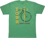87 Bike Tour T Shirt Sheer