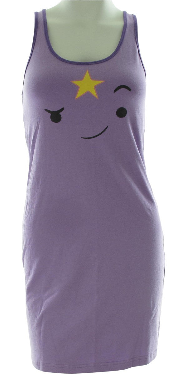 open lace back dress Adventure Time Lumpy Space Princess Tank Top Dress – Stylin Online