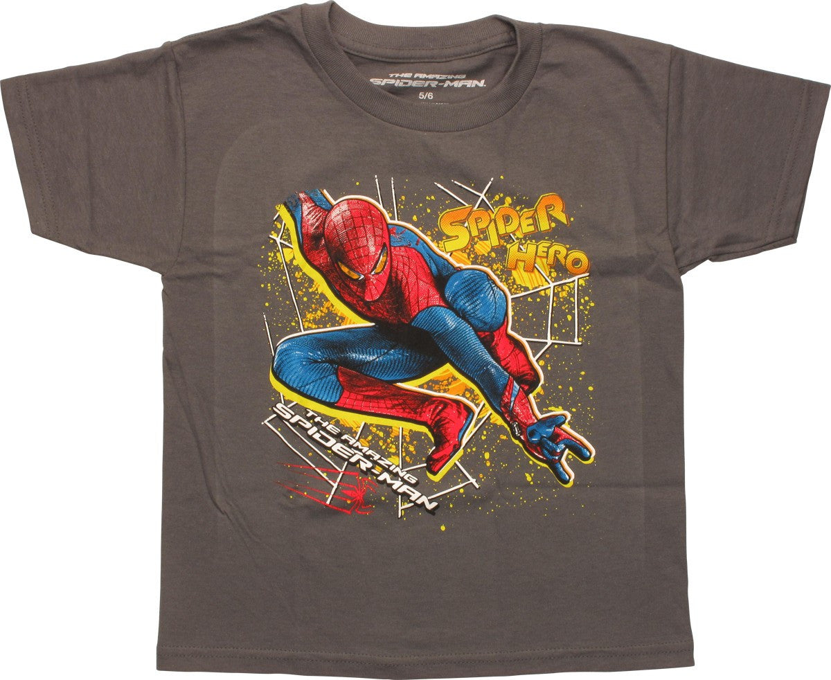 Amazing Spiderman Spider Hero Juvenile T-Shirt