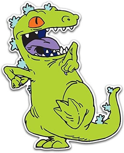 Rugrats Reptar Wood Die Cut Wall Art