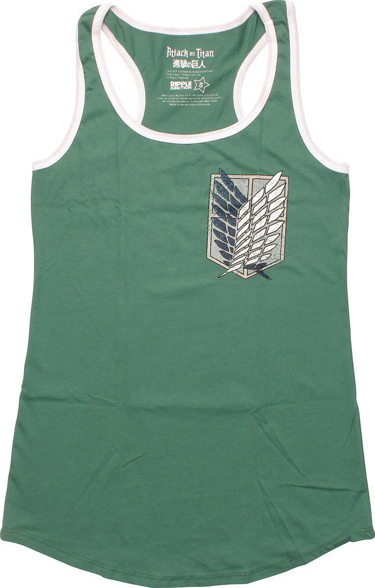 Attack on Titan Scout Regiment Junior Tank Top