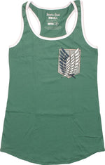 Attack on Titan Scout Regiment Junior Tank Top