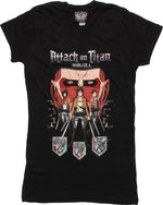 Attack on Titan Trio Crests Baby Tee