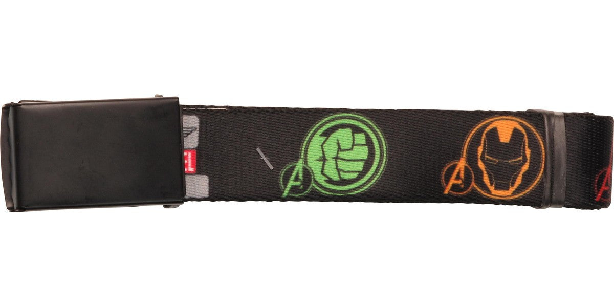 Avengers Color Hero Icons Mesh Belt
