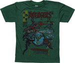 Avengers Issue 53 Comic Cover Youth T-Shirt