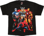Avengers Mean Mug Youth T Shirt