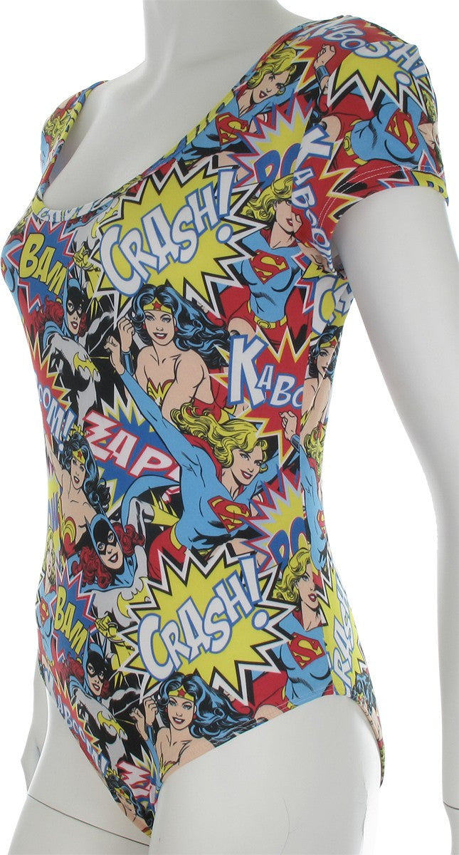 DC Comics Heroine Trio Juniors Bodysuit