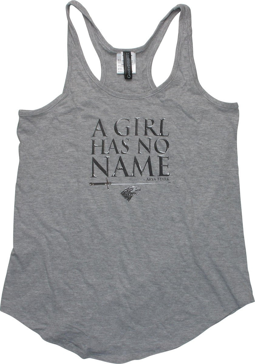 Game of Thrones Girl Has No Name Juniors Tank Top