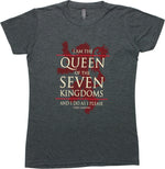 Game of Thrones Queen 7 Kingdoms Juniors T-Shirt