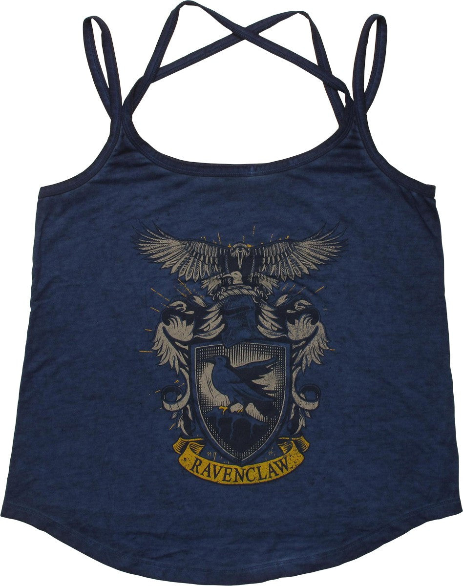Harry Potter Ravenclaw Insignia Juniors Tank Top