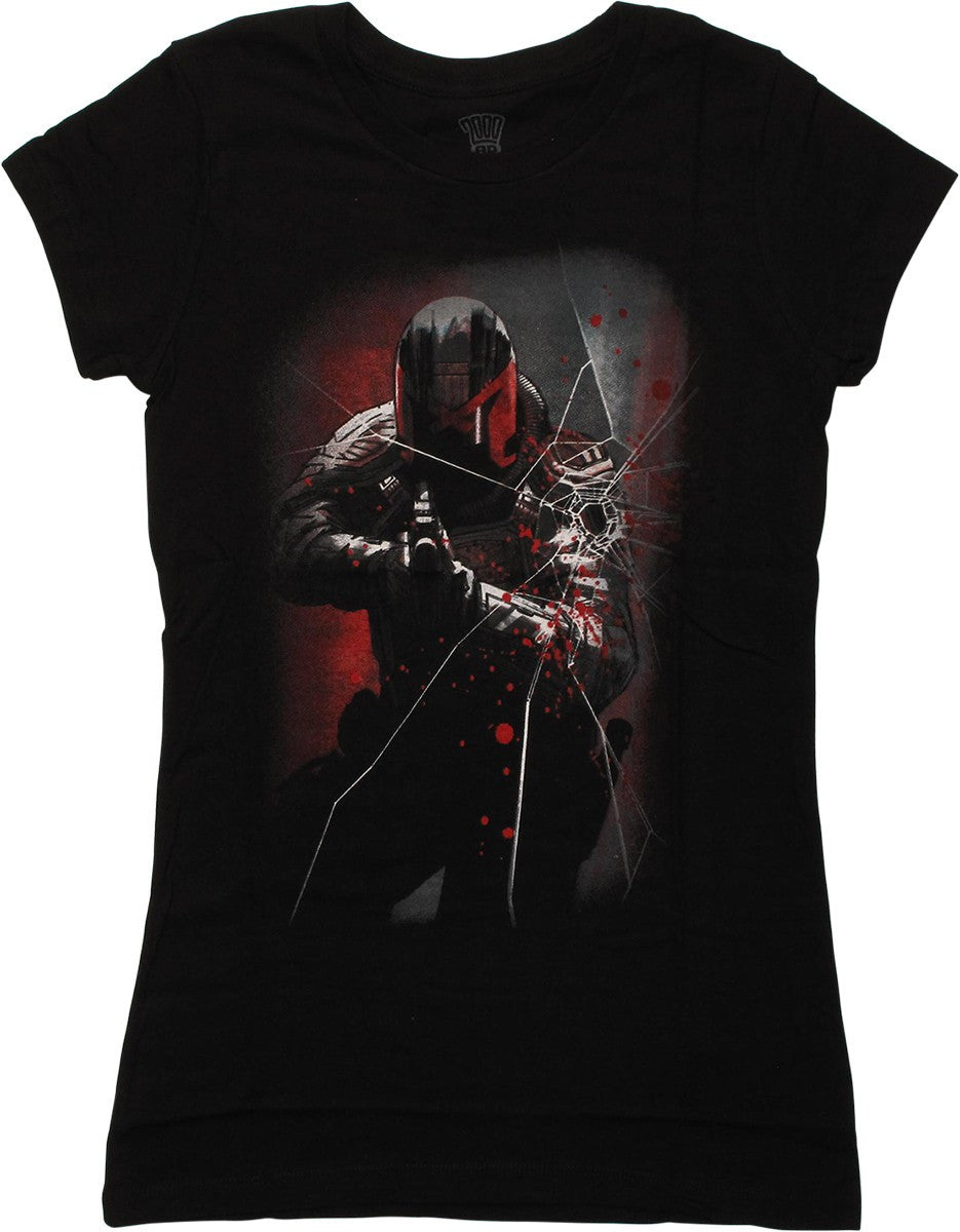 Judge Dredd Movie Underbelly Juniors T-Shirt