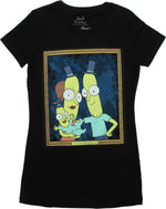 Rick and Morty Poopy Family Juniors T-Shirt