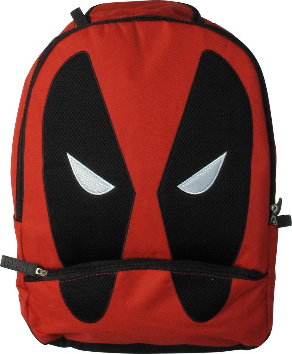 Deadpool Face Mask Red Backpack – Stylin Online