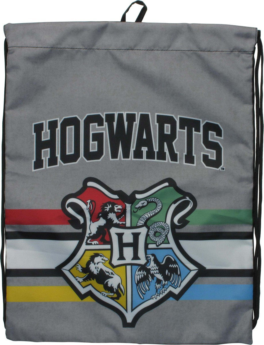 Harry Potter Hogwarts Insignia Drawstring Backpack