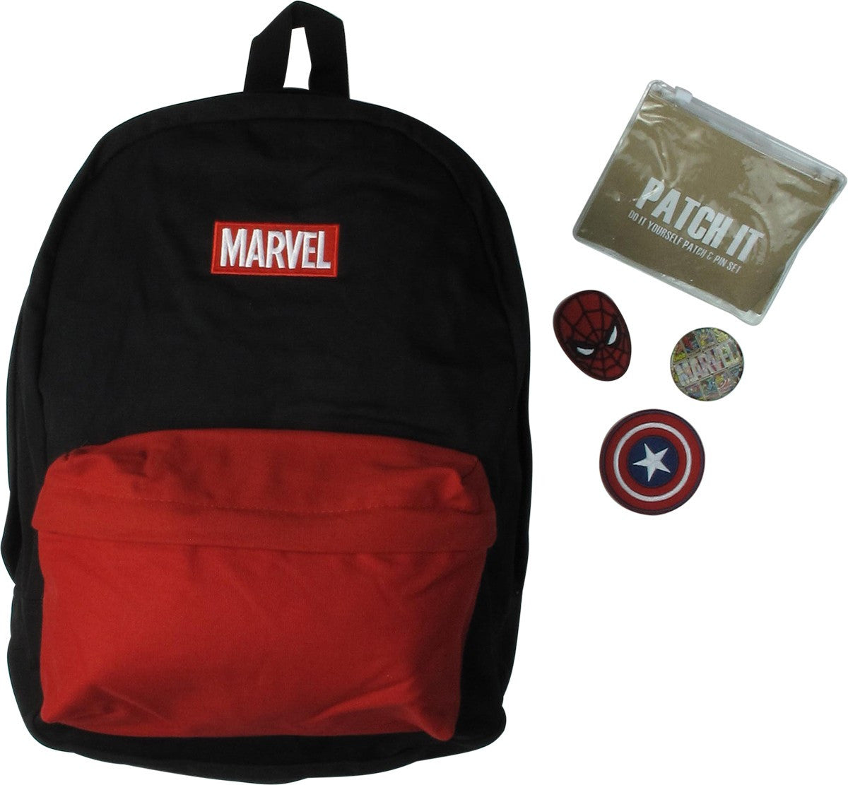 Marvel Comics Do It Yourself Patches Pin Backpack