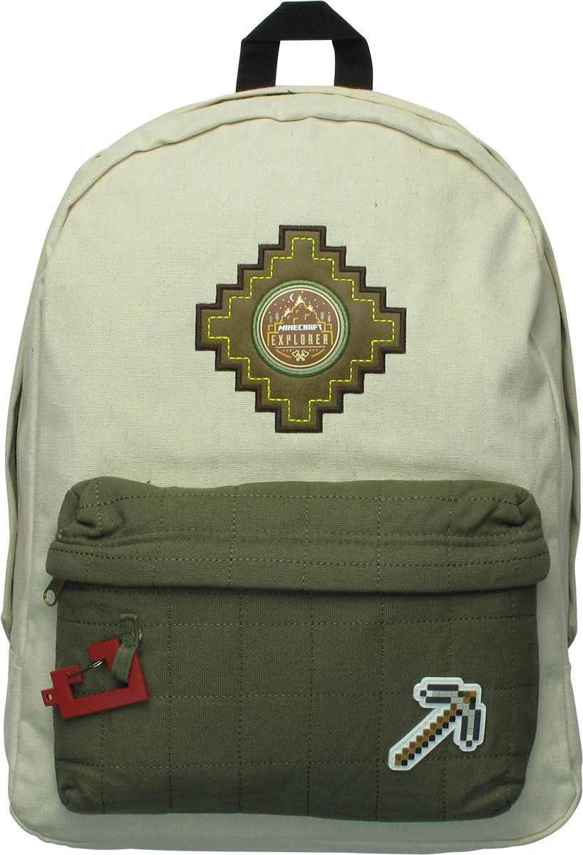 Minecraft Beige Explorer Backpack