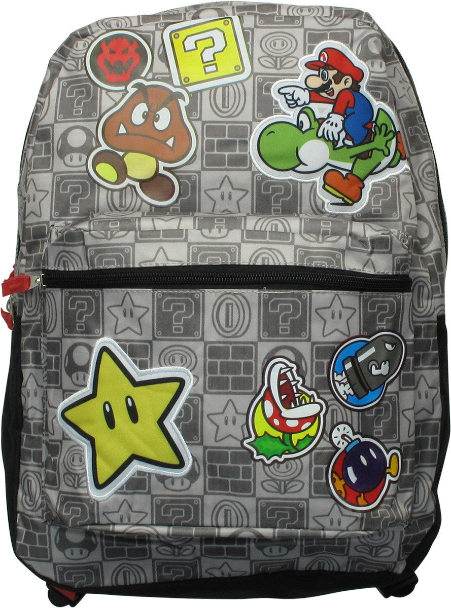 Super Mario Power Ups and Bricks Backpack