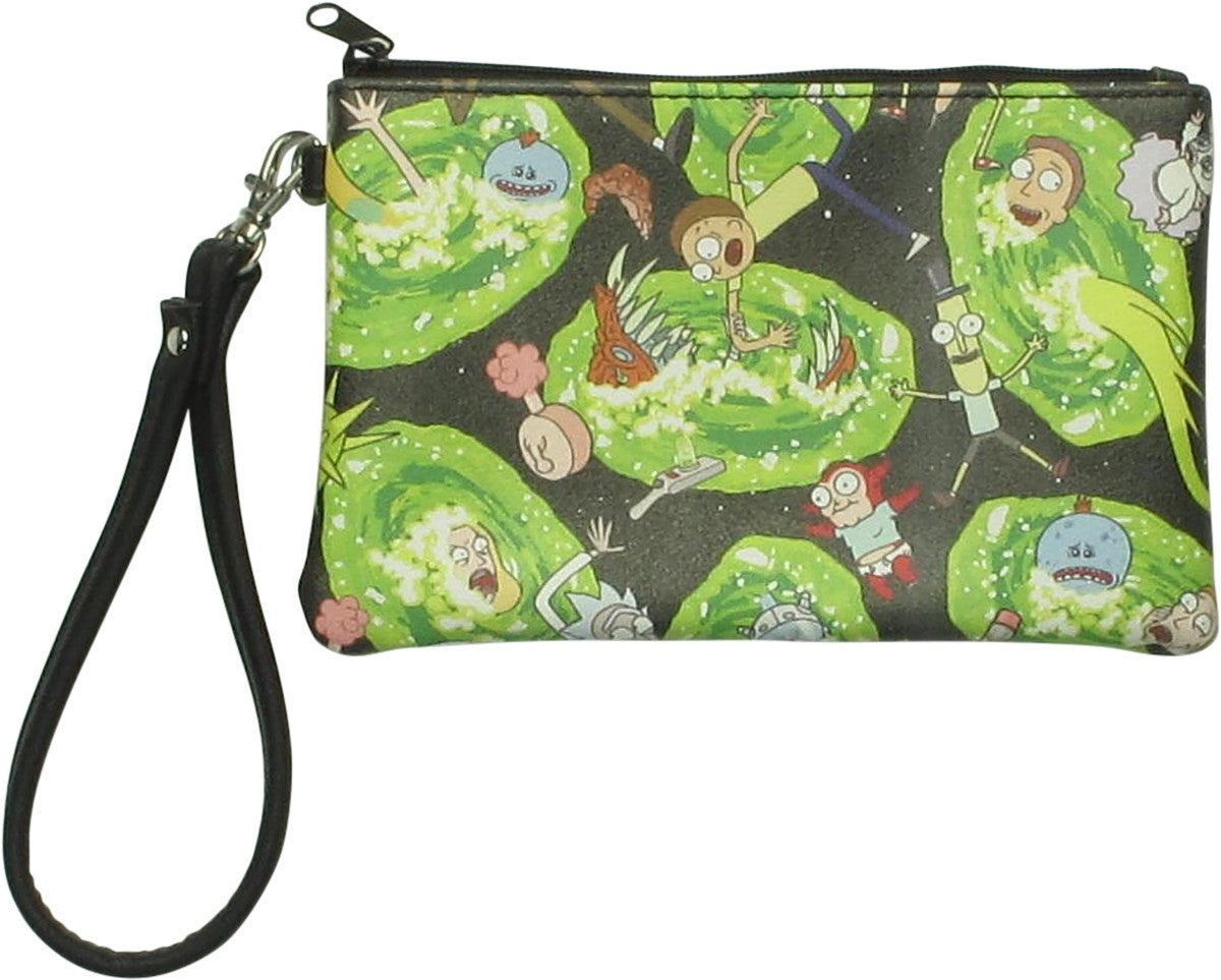 Rick and Morty 3 Piece Cosmetic Bag Set