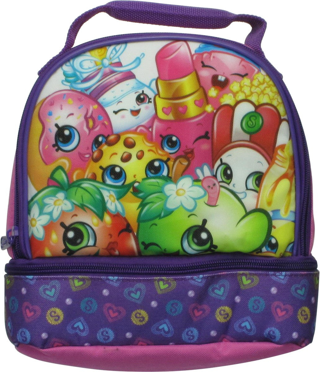 Shopkins Characters Kids School Lunch Bag