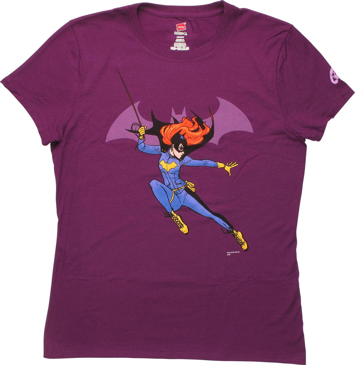 Batgirl Attitude Swing Ladies T-Shirt