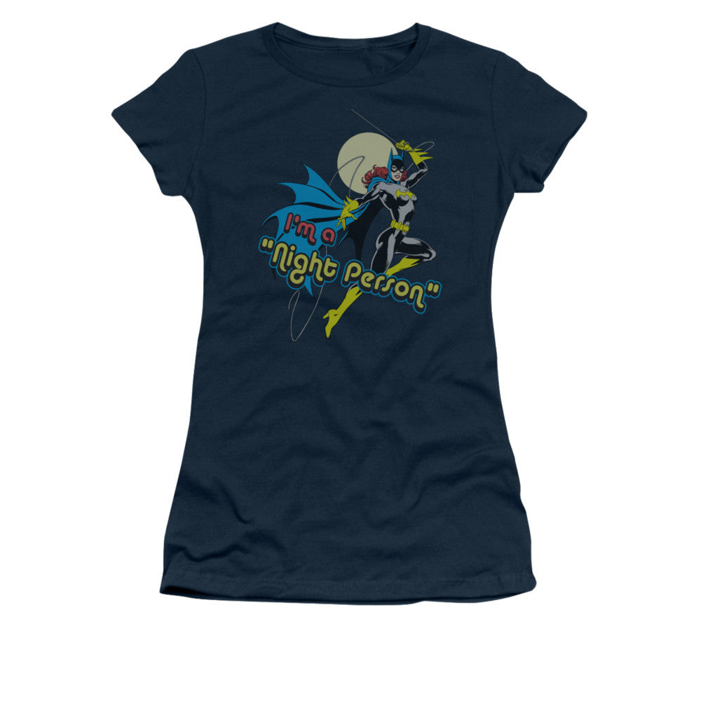 Batgirl Night Person Juniors T Shirt