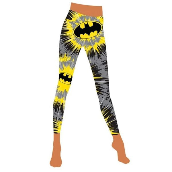 Batman Burst Footless Tights