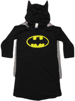Batman Caped Hooded Junior Nightshirt Pajamas