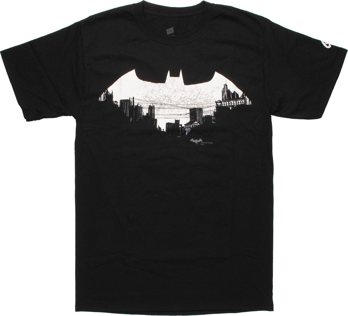 Batman City In Logo T Shirt