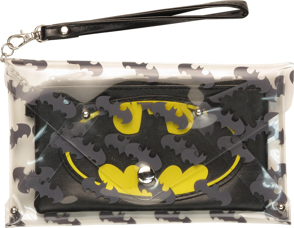 Batman Classic Logo Wristlet Wallet
