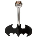 Batman Die Cut Logo Belly Ring