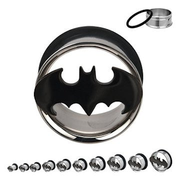 Batman Die Cut Steel Plugs