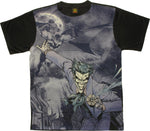 Batman Joker Pounce Sublimated T Shirt Sheer
