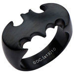 Batman Logo Black Ring