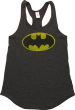 Batman Logo Flowy Racer Juniors Tank Top
