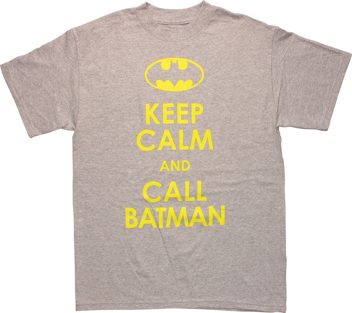 Batman Logo Keep Calm and Call Batman T-Shirt