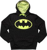 Batman Logo Neon Yellow Pullover Hoodie