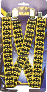 Batman Logo Stack Yellow Suspenders