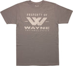 Batman Property Wayne Technologies T-Shirt Sheer