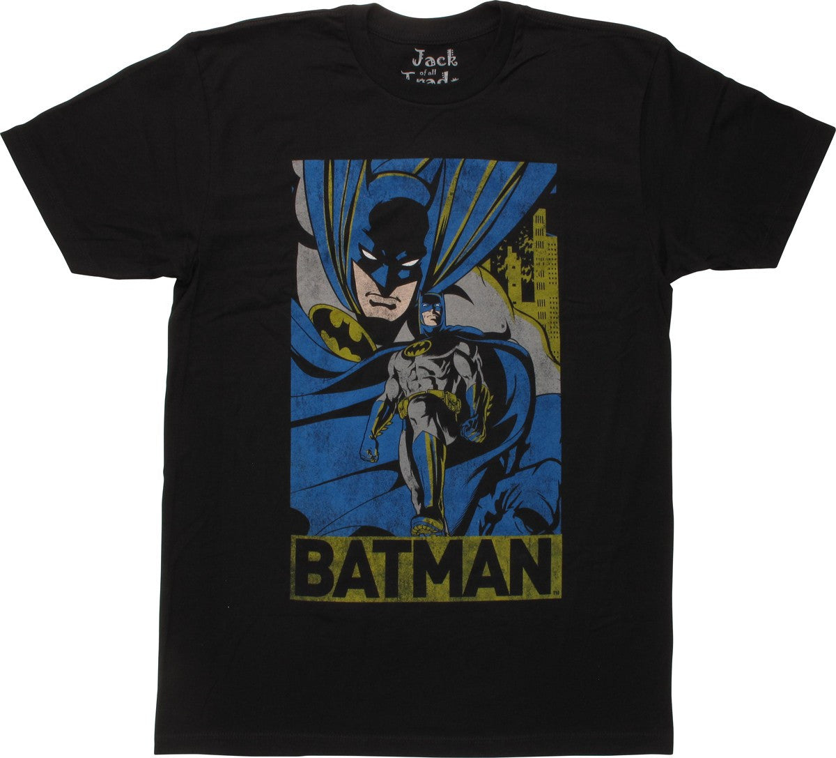 Batman Retro City Name T-Shirt