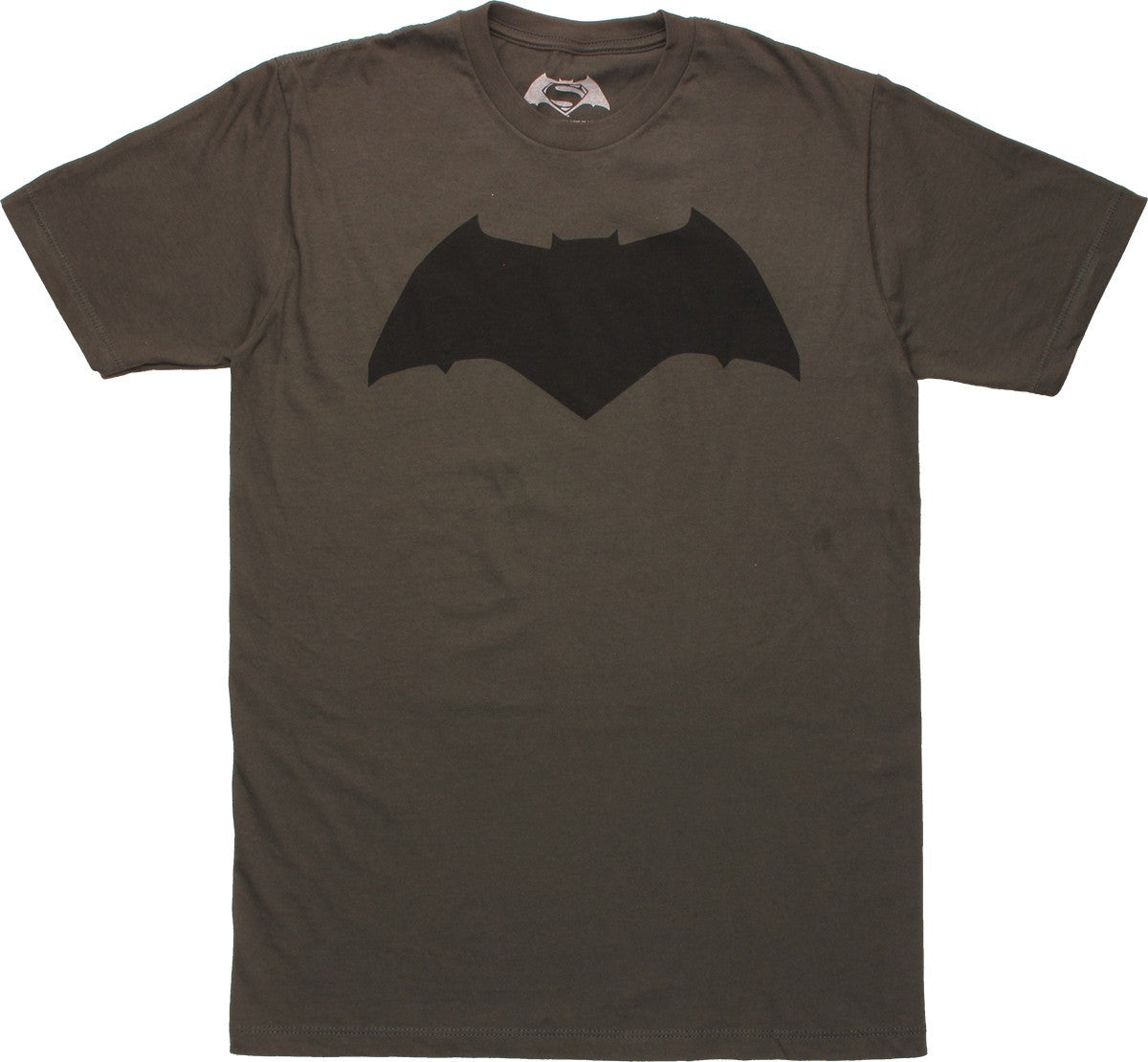Batman v Superman Solid Black Logo T-Shirt