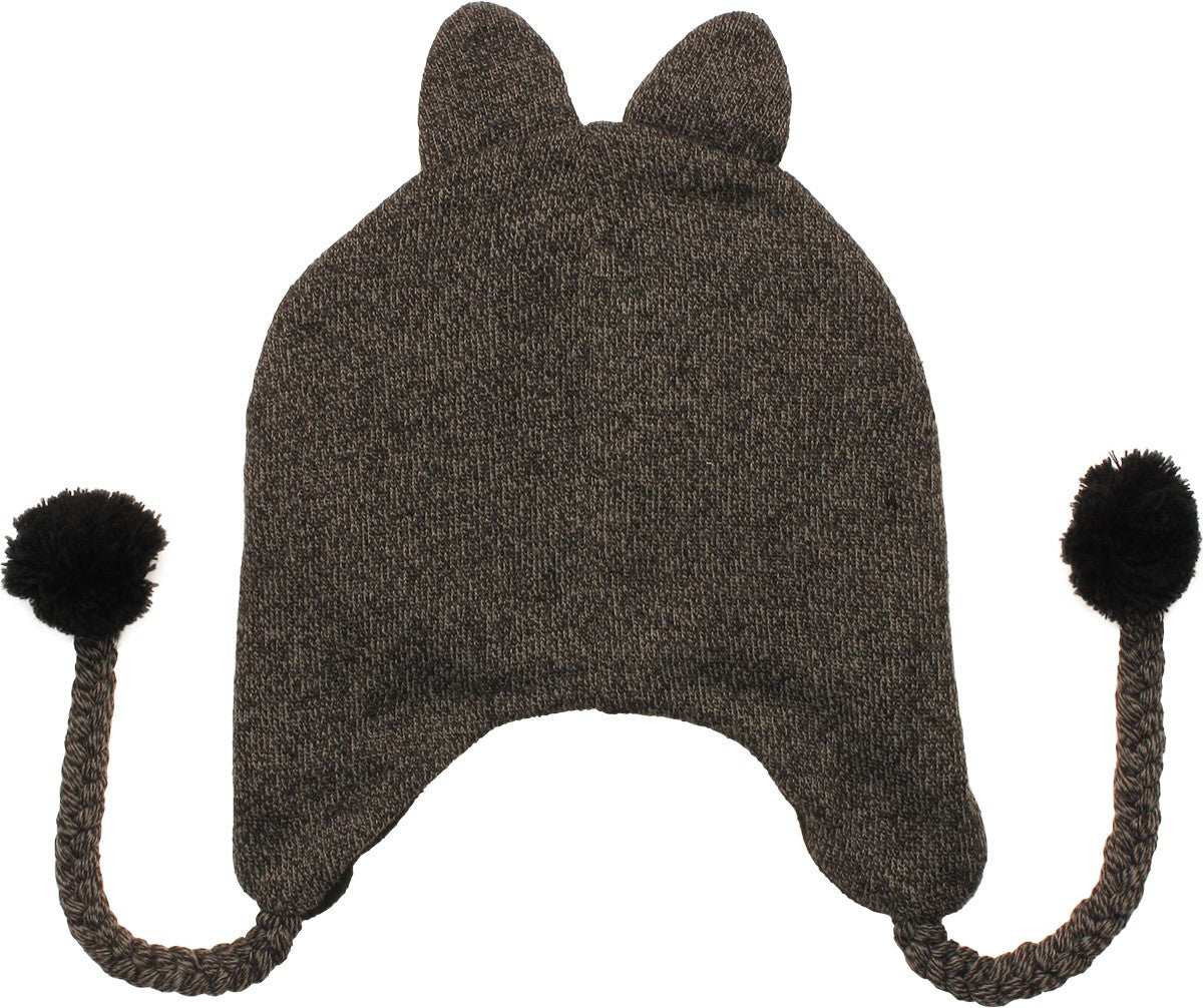 Alice in Wonderland Cheshire Black Lapland Beanie