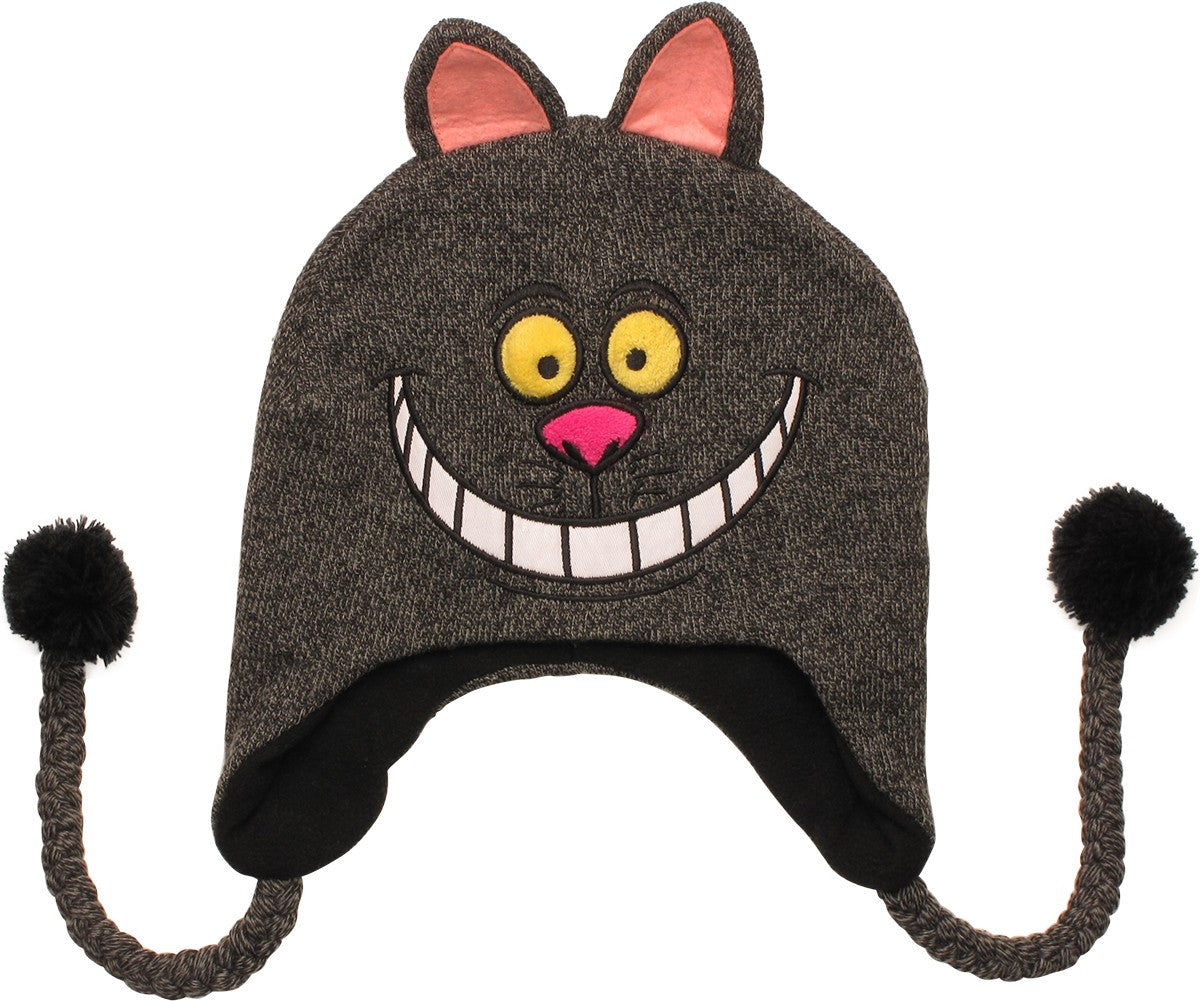 Alice in Wonderland Cheshire Black Lapland Beanie
