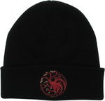 Game of Thrones Targaryen House Sigil Cuff Beanie