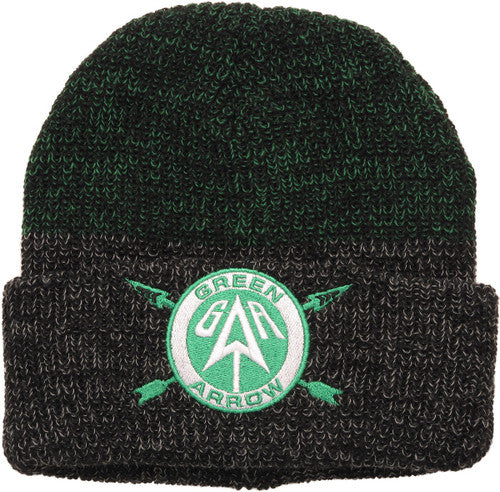 Green Arrow Logo Cuff Beanie