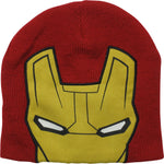 Iron Man Helmet Slouch Red Beanie