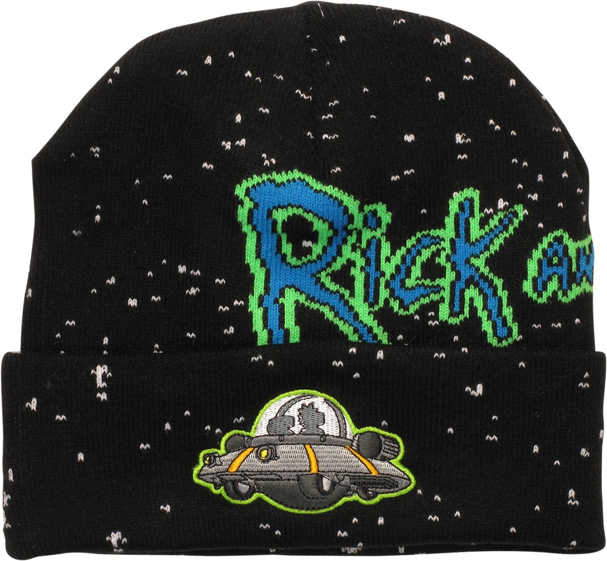 Rick and Morty Spaceship Cuff Beanie