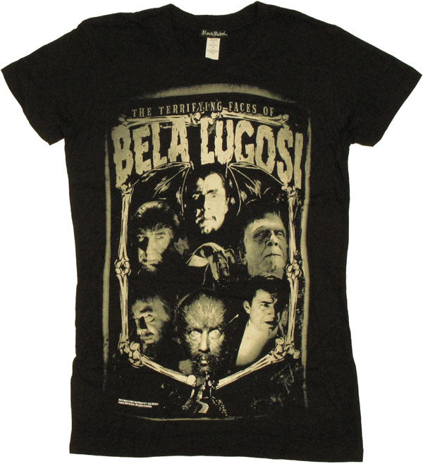 Bela Lugosi Faces Baby Tee