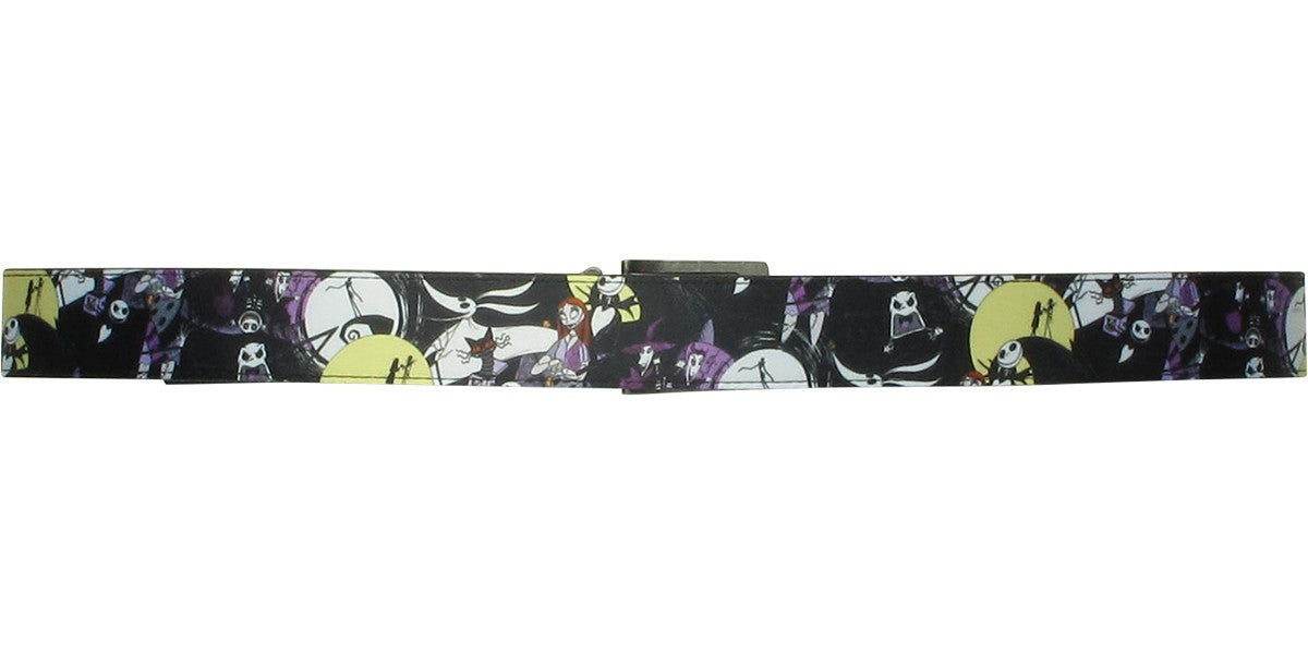 Nightmare Before Christmas Characters Reversible Belt