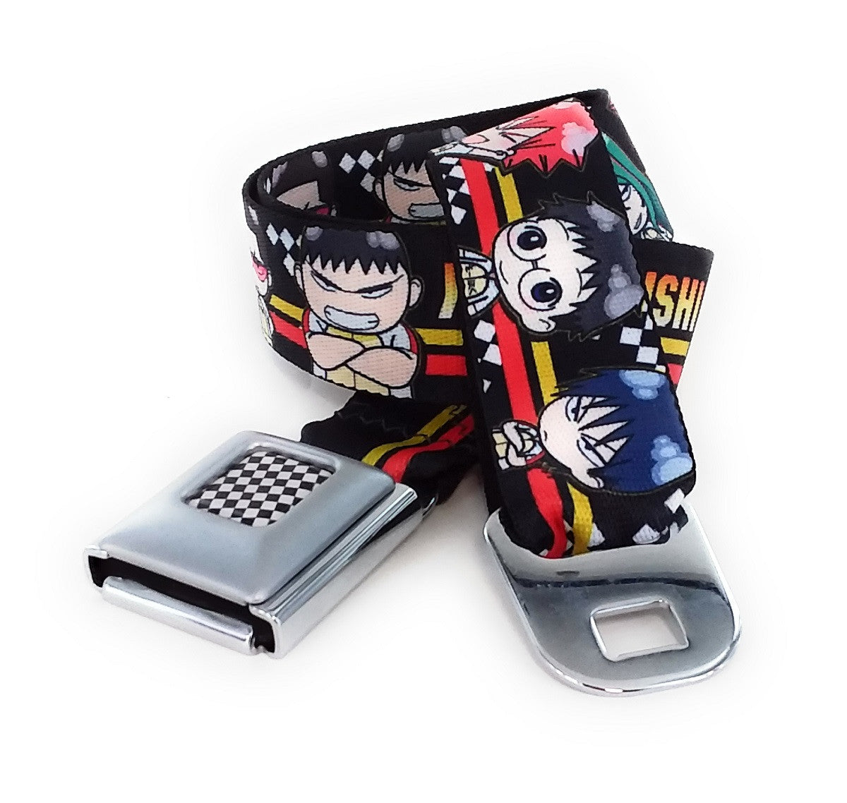 Yowamushi Pedal Chibi Group Wrap Seatbelt Belt